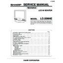 Sharp LC-20M4E (serv.man2) Service Manual