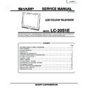 Sharp LC-20S1E (serv.man17) Service Manual