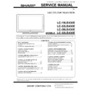 lc-22le430e service manual