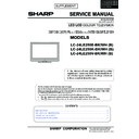 Sharp LC-24LE250EK (serv.man3) Service Manual
