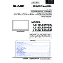 Sharp LC-24LE510K (serv.man2) Service Manual