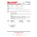 Sharp LC-26GA4E (serv.man12) Technical Bulletin