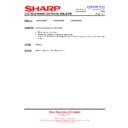 Sharp LC-26GA6E (serv.man14) Technical Bulletin