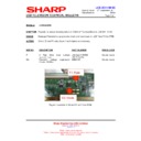 Sharp LC-26LE320E (serv.man4) Technical Bulletin
