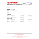 Sharp LC-26LE320E (serv.man5) Technical Bulletin