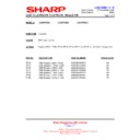 Sharp LC-26P50E (serv.man25) Technical Bulletin