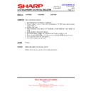Sharp LC-26P50E (serv.man29) Technical Bulletin