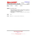 Sharp LC-26P50E (serv.man36) Technical Bulletin
