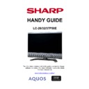 Sharp LC-26P50E Handy Guide