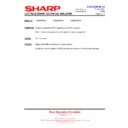 Sharp LC-26P70E (serv.man60) Technical Bulletin