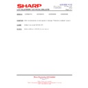 Sharp LC-26SA1E (serv.man8) Technical Bulletin