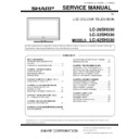 Sharp LC-26SH330E Service Manual