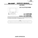 Sharp LC-30HV2E (serv.man8) Service Manual
