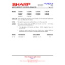 Sharp LC-32B20E (serv.man10) Technical Bulletin