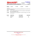 Sharp LC-32B20E (serv.man11) Technical Bulletin