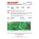 Sharp LC-32B20E (serv.man6) Technical Bulletin