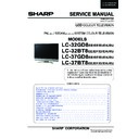 Sharp LC-32BT8EA Service Manual