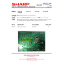 Sharp LC-32D12E (serv.man7) Technical Bulletin