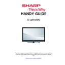Sharp LC-32D12EA Handy Guide