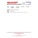 Sharp LC-32D44E (serv.man24) Technical Bulletin