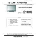 Sharp LC-32DH66E (serv.man8) Parts Guide