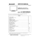 Sharp LC-32DV200E Service Manual