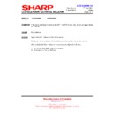 Sharp LC-32GA8EK (serv.man47) Technical Bulletin