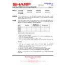 Sharp LC-32GD1E (serv.man31) Technical Bulletin