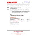 Sharp LC-32LD145K(B) (serv.man6) Technical Bulletin