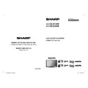 Sharp LC-32LE144E (serv.man3) User Guide / Operation Manual