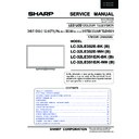 Sharp LC-32LE351K(B) (serv.man2) Service Manual