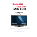 Sharp LC-32LE511E Handy Guide