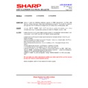 Sharp LC-32LE600E (serv.man17) Technical Bulletin