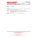 Sharp LC-32LE631E (serv.man10) Technical Bulletin
