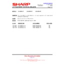 Sharp LC-32LE631E (serv.man7) Technical Bulletin
