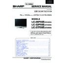 Sharp LC-32P55E (serv.man2) Service Manual