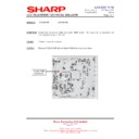 Sharp LC-32RD2E (serv.man18) Technical Bulletin