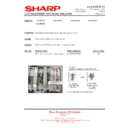 Sharp LC-32SA1E (serv.man8) Technical Bulletin