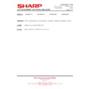 Sharp LC-32SD1E (serv.man20) Technical Bulletin