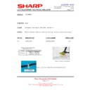 Sharp LC-32WD1E (serv.man4) Technical Bulletin