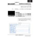 Sharp LC-37GA6E (serv.man2) Service Manual
