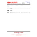 Sharp LC-37GD1E (serv.man30) Technical Bulletin