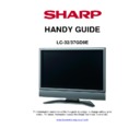 Sharp LC-37GD9EK Handy Guide