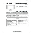 Sharp LC-37HV4E (serv.man2) Service Manual
