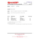 Sharp LC-37XD1E (serv.man22) Technical Bulletin