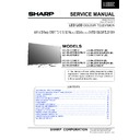 Sharp LC-39LE751EK (serv.man3) Service Manual