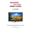 Sharp LC-40F22EA Handy Guide