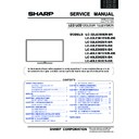 Sharp LC-40LE361E Service Manual