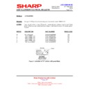 Sharp LC-40LE600E (serv.man22) Technical Bulletin