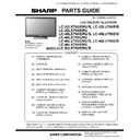 Sharp LC-40LU700E (serv.man14) Parts Guide